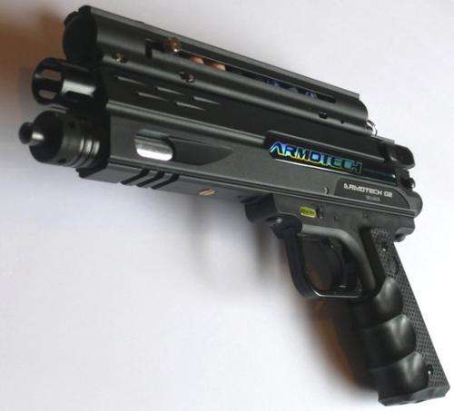 Pepper ball gun