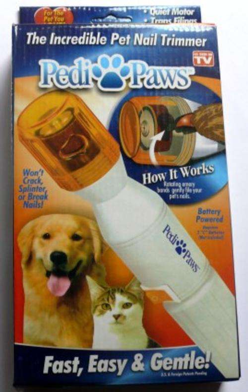 Pedi Paws - the incredible pet nail trimmer - as seen on TV