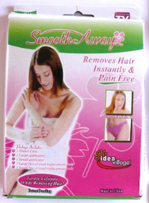 Smooth away - removes hair instantly and pain free!!