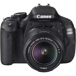 Canon EOS 600D + lens 18-55mm included