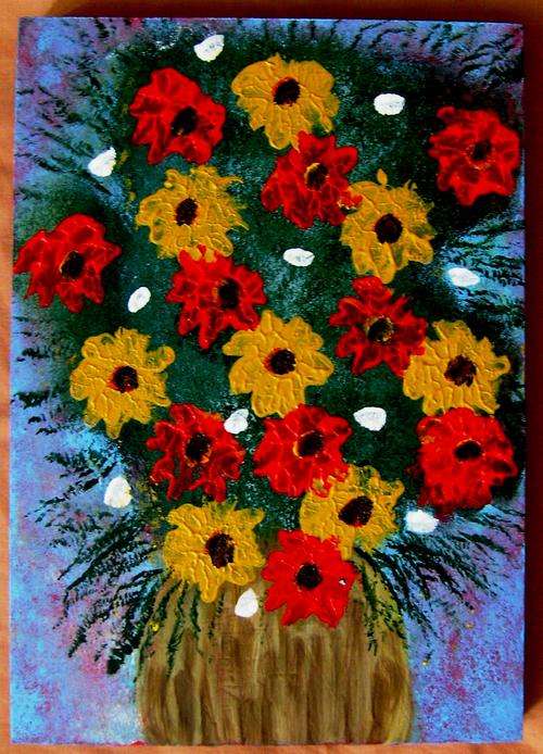 Acrylic Box Canvas - size 240x340x30MM.