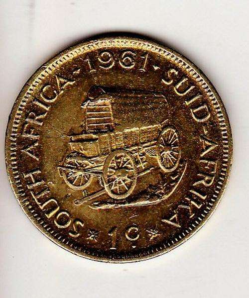 1961 1C SOUTH AFRICA VAN RIEBEECK