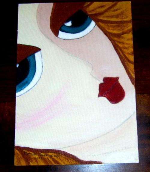 ACRYLIC ON CANVAS  280x210mm.