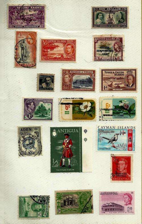 Stamps as per scan