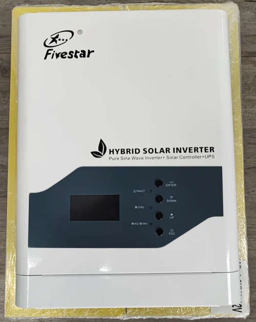 Hybrid Inverter 1.2 KVA 1000 Watts 12V - Solar Controller & UPS - Loadshedding Killer