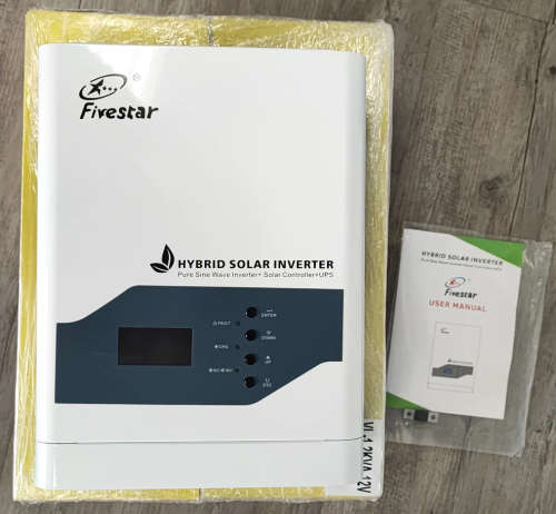 Hybrid Inverter 1.2 KVA 1000 Watts 12V - Solar Controller & UPS - Loadshedding Killer