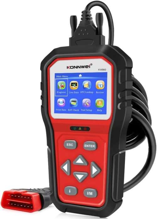 Konnwei Advanced Car Diagnostic Scanner KW860 OBD2 Scanner Tool Car Engine Code Reader