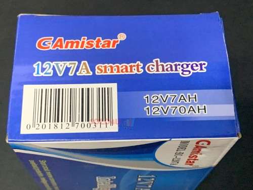 12v 7A Battery charger GAmistar Intelligent Pulse Charger 12 Volts 7 Amps