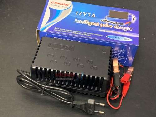 12v 7A Battery charger GAmistar Intelligent Pulse Charger 12 Volts 7 Amps