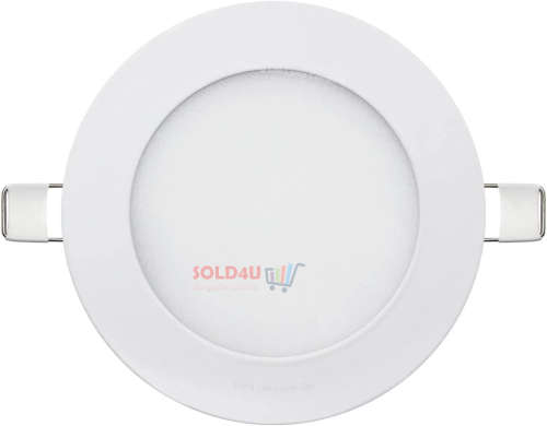 4 Pack - 6W LED Round Panel Recessed Ceiling Lamp Down Light - with 220V LED Driver