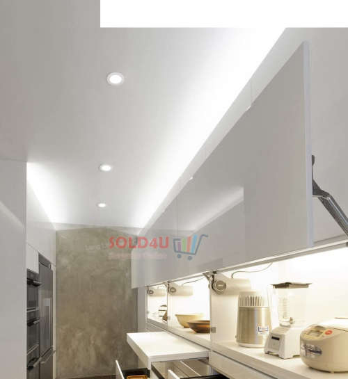 4 Pack - 6W LED Round Panel Recessed Ceiling Lamp Down Light - with 220V LED Driver