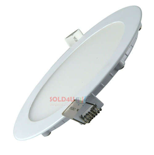 4 Pack - 6W LED Round Panel Recessed Ceiling Lamp Down Light - with 220V LED Driver