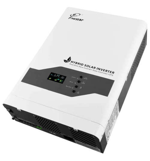 FiveStar 3.5KVA 48V 3000W Pure Sine wave Hybrid Solar Inverter Built-In 60Amp MPPT Solar Controller