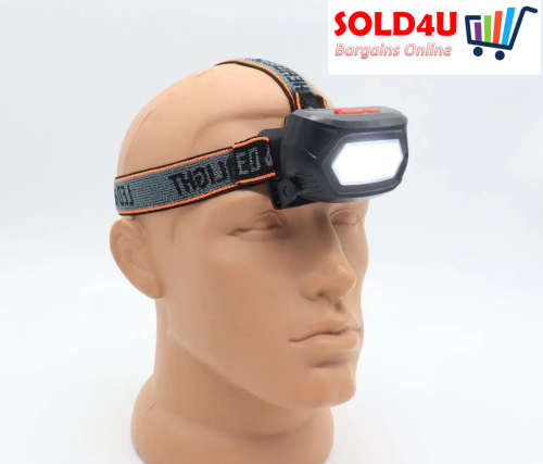 Rechargeable COB Headlamp LED Flashlight