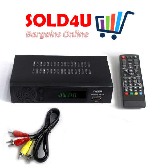 DIGIMARK DGM-DVT2000 High Definition Digital Set-Top Box With USB Interface & Remote