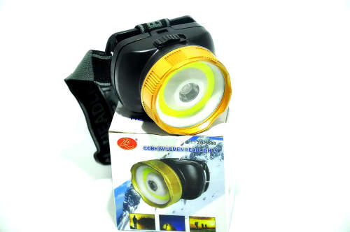 COB + 3W LED Lumen Head Lights