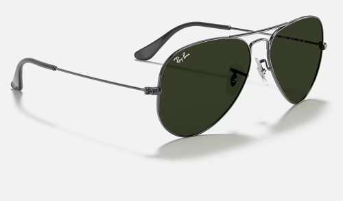 Ray-Ban Aviator Gun Metal RB3025 Designer Sunglasses RayBan