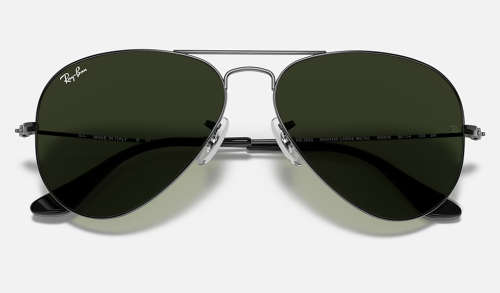 Ray-Ban Aviator Gun Metal RB3025 Designer Sunglasses RayBan
