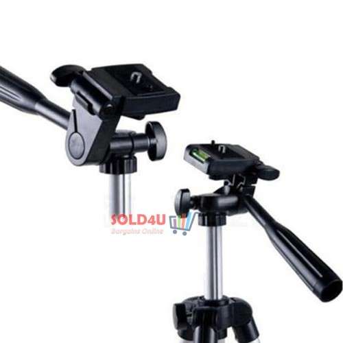 Tripod Light Weight Portable Aluminium For Canon Nikon Sony Cameras, Camcorders & Phones