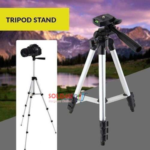 Tripod Light Weight Portable Aluminium For Canon Nikon Sony Cameras, Camcorders & Phones
