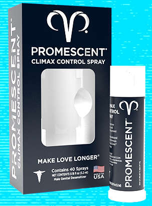 Promescent - Trial size desensitising spray - 40 sprays Made in the USA