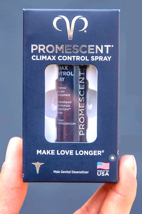 Promescent - Trial size desensitising spray - 20 sprays Made in the USA