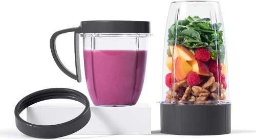 NutriBullet Cup & Blade Replacement Set - 5 Piece replacement parts Set