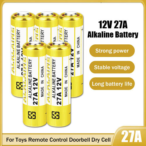 27A 12V Alkaline Battery [Equivalent MN27 L828 A27 V27GA CA22 EL812 G27A] [ Quantity - 10 Pieces ]