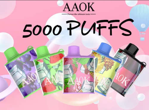 5000 PUFFS Disposable Vape e-cigarette- 12ml - 500mAh Battery [ Mango ICE Flavour]