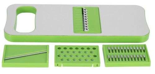 Veggie Chopper Multifunctional Stainless Steel with 4 attachment Blades