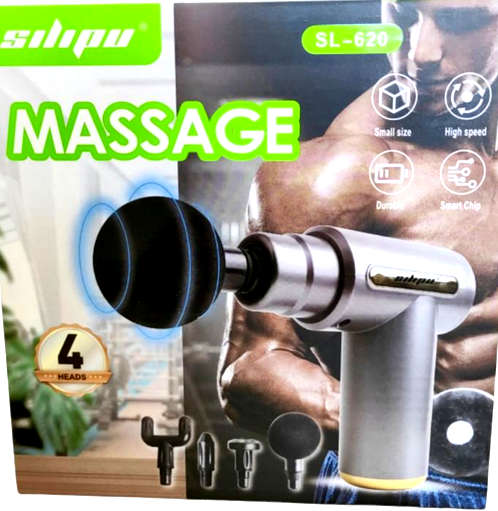 Massager Massage Machine For Pain Relief with 4 Heads [ RANDOM COLOURS ]