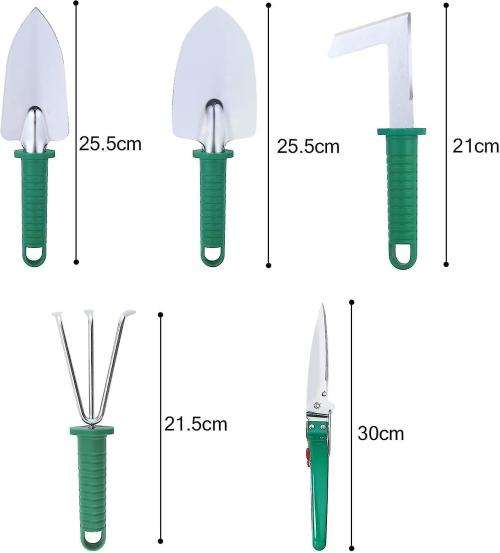 10 Piece Garden Tool Set Multifunctional Stainless Steel Garden Tool Gardening Set With Case