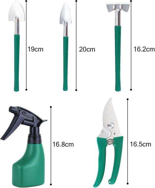 10 Piece Garden Tool Set Multifunctional Stainless Steel Garden Tool Gardening Set With Case