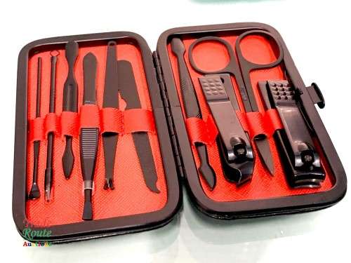 Manicure Pedicure Nail Clipper Kit 10 Piece Set