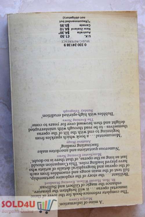 The Gilbert and Sullivan Companion Paperback  by Leslie Ayre