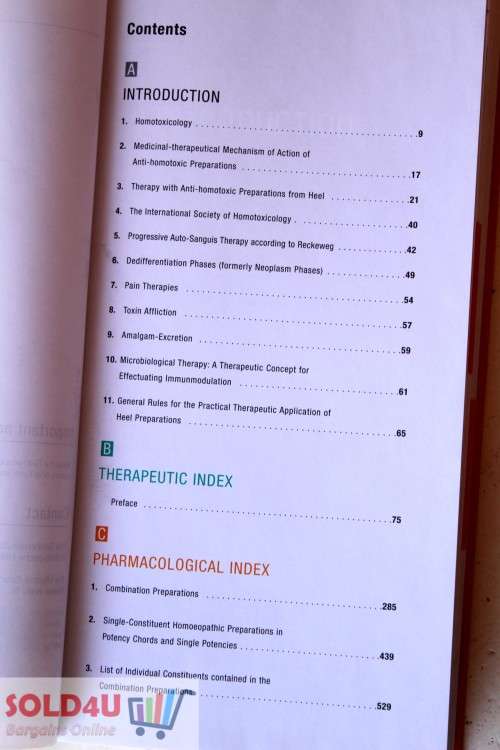 Biotherapeutic Index (Ordinatio Antihomotoxia et Materia Medica) Hardcover