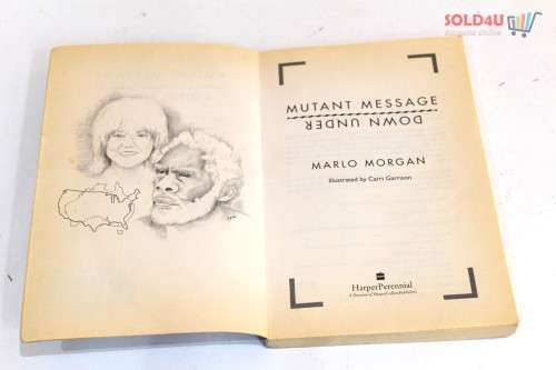 Mutant Message Down Under Book by Marlo Morgan
