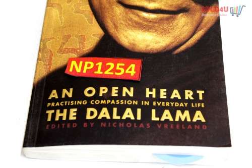 An Open Heart: Practicing Compassion in Everyday Life  The Dalai Lama edited by  Nicholas Vreeland