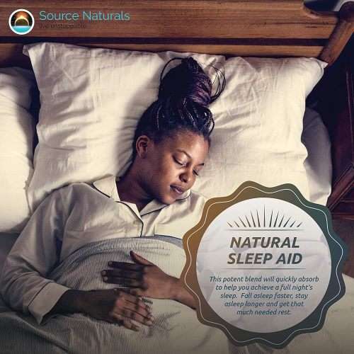 Source Naturals Melatonin Orange Flavoured NutraSpray - 80 sprays peaceful sleep NATURAL SLEEP AID