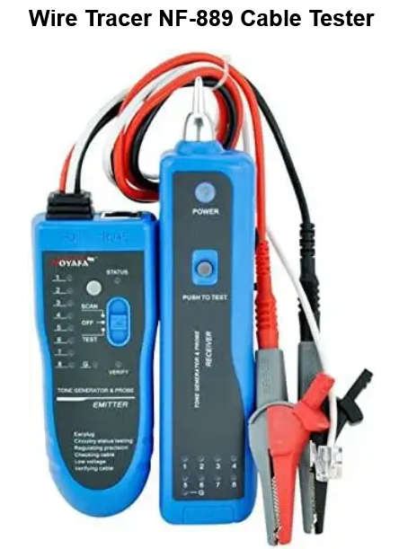 Cable Tester Wire Tracer NF-889 Network LAN Cable Tester Wire Tracker
