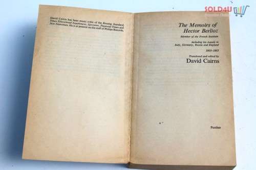 The Memoirs of Berlioz (Panther arts) Paperback   by Hector Berlioz (Author), David Cairns