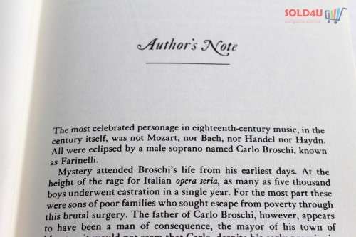 The Castrato: A Novel Lawrence Louis Goldman