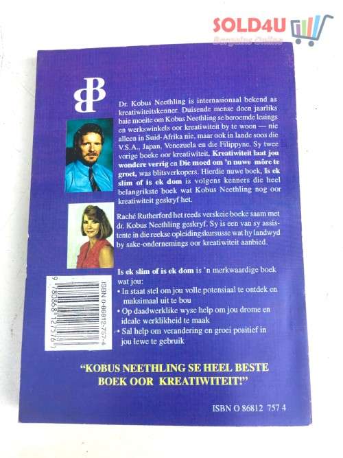 Is ek slim of is ek dom BOOK BY Neethling, Kobus & Rutherford, Rache