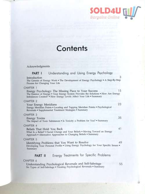 Energy Tapping: How to Rapidly Eliminate Anxiety, Depression, Cravings, and More Using Energy