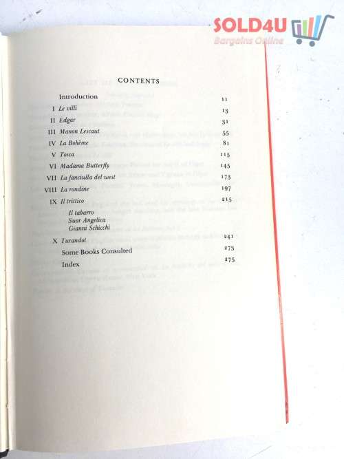 The Complete Operas Of Puccini BOOK by Charles Osborne