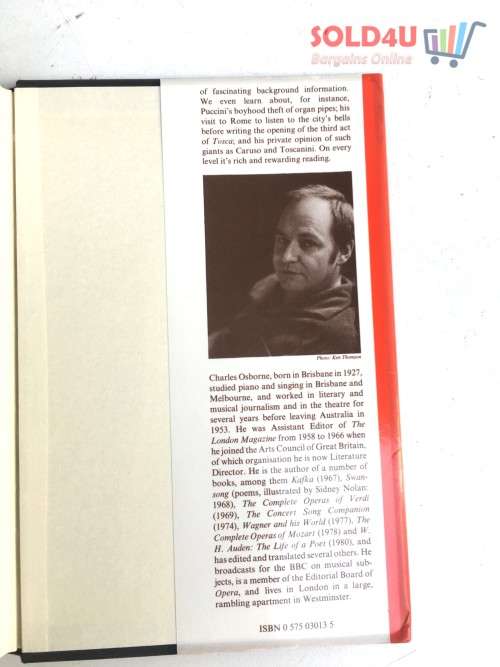 The Complete Operas Of Puccini BOOK by Charles Osborne