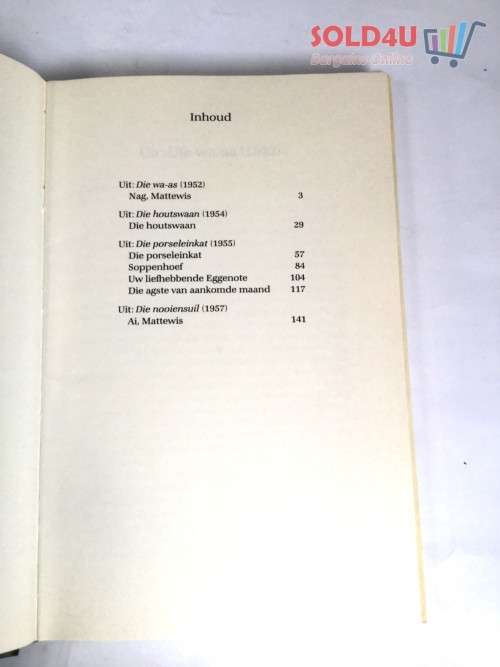 Matewis en Meraai : Die Vroee Jare Afrikaans Book
