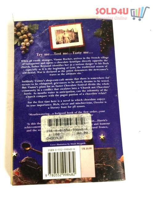 Chocolat novel by Joanne Harris