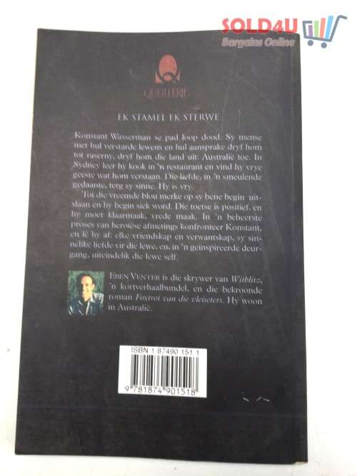 Ek Stamel Ek Sterwe (Afrikaans Edition) Venter, Eben