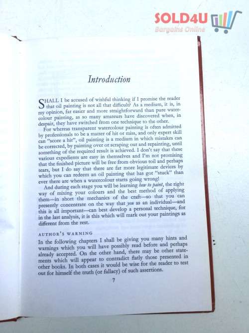 Opens in a new window The Beginners Book of Oil Painting. by Hill, Adrian